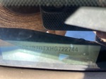 General Appearance with Frame Stamp Serial Number/VIN Photo