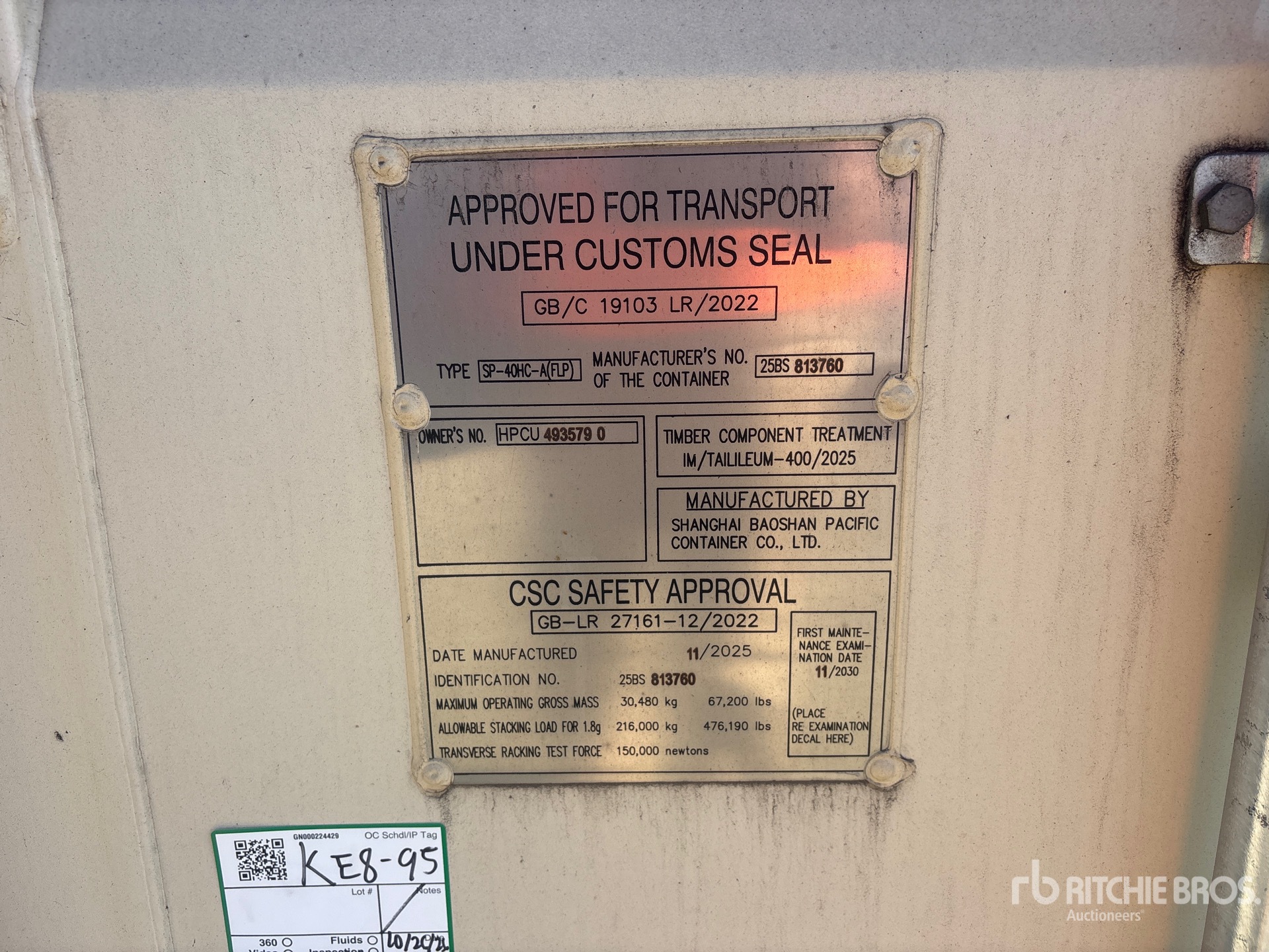 2026 SUNTOP 40 FT HIGH CUBE 40 FT ONE-WAY H ...