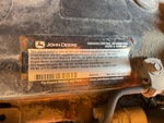 Engine with Emission Label