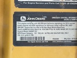 Engine with Emission Label