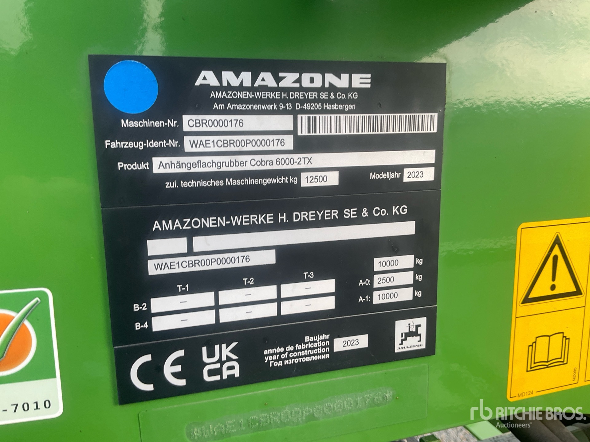 2023 Amazone COBRA 6000-2TX