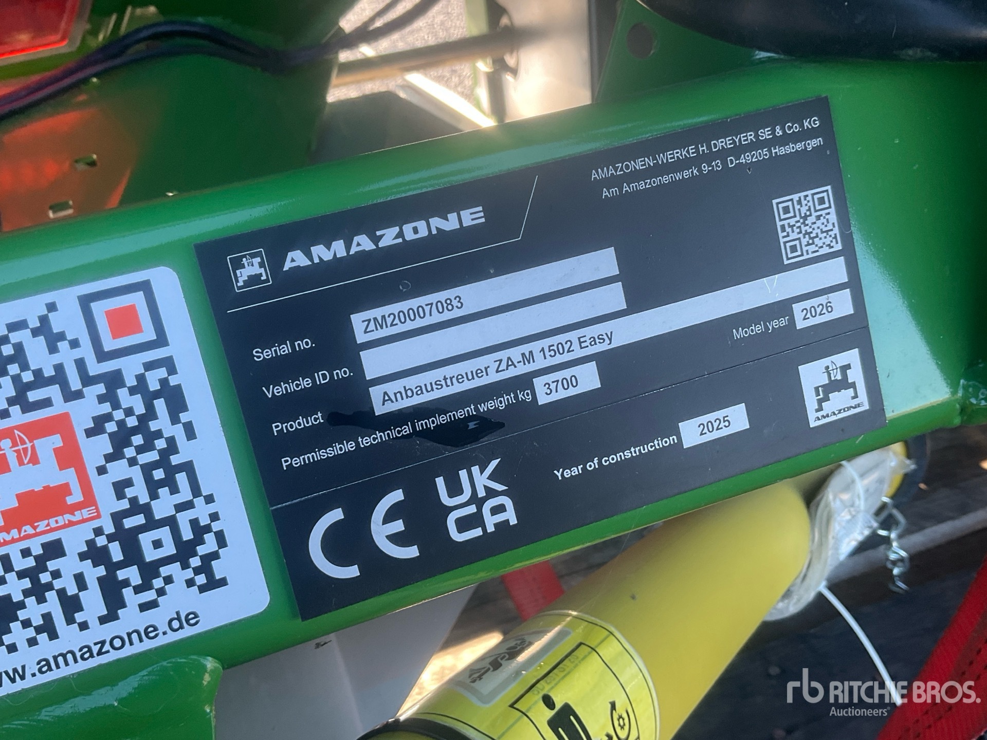 2025 Amazone ZA-M 1502