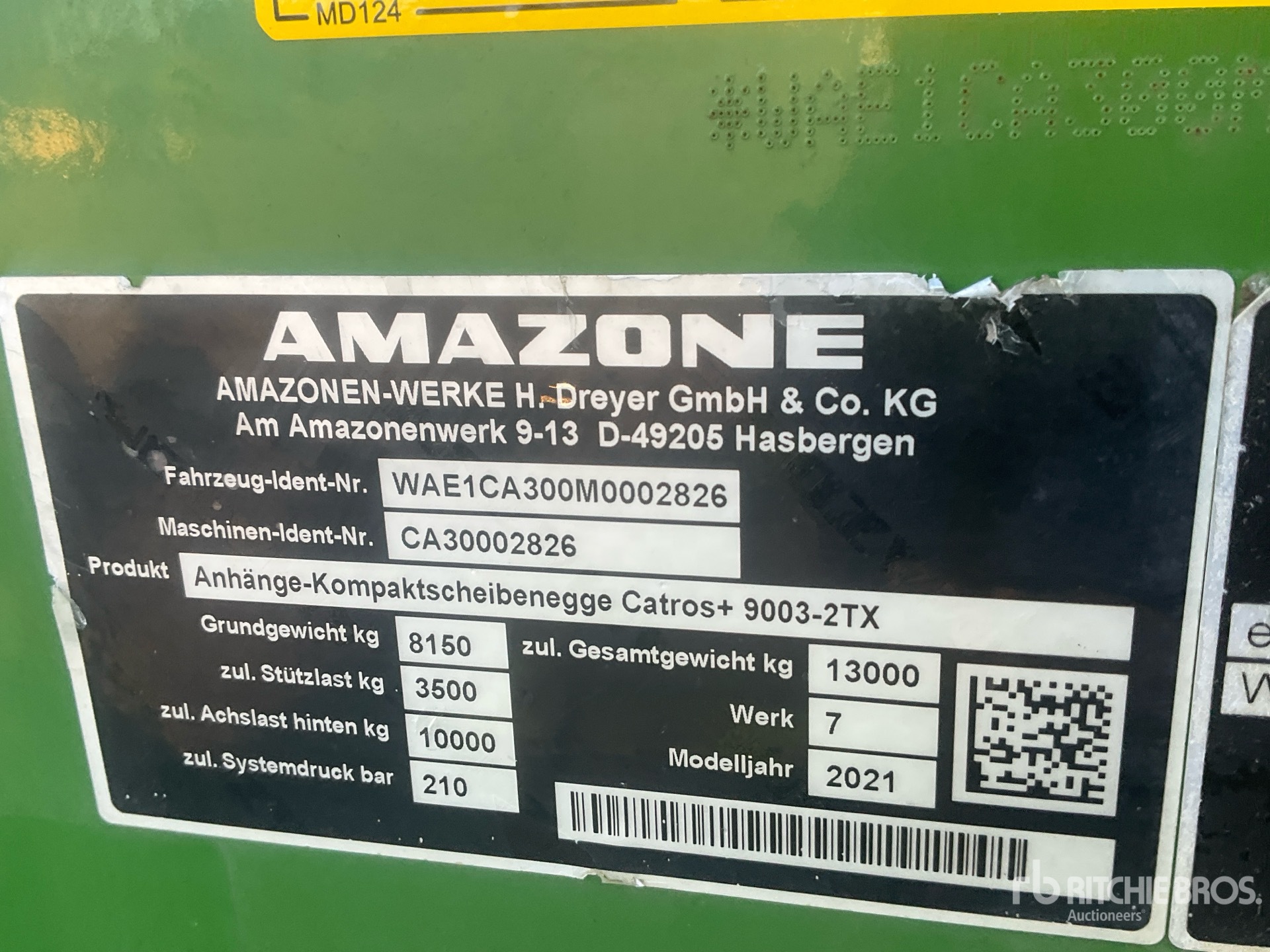 2021 Amazone CATROS+ 9003-2T