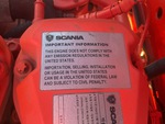 Engine with Etykieta kontroli poziomu emisji spalin