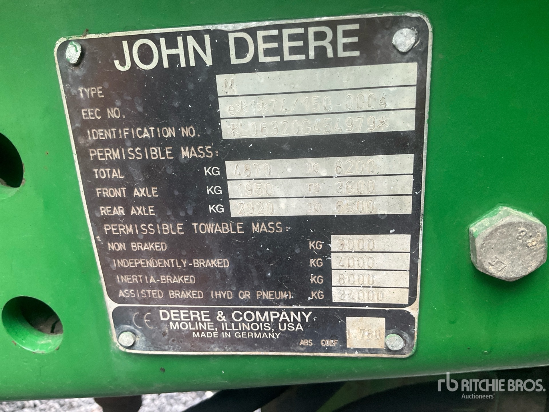 John Deere 6320
