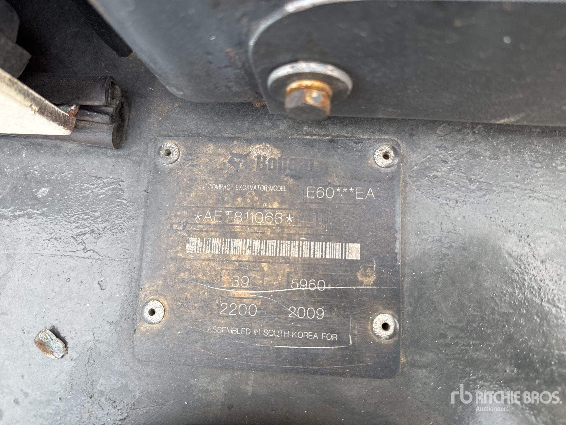 2009 Bobcat E60