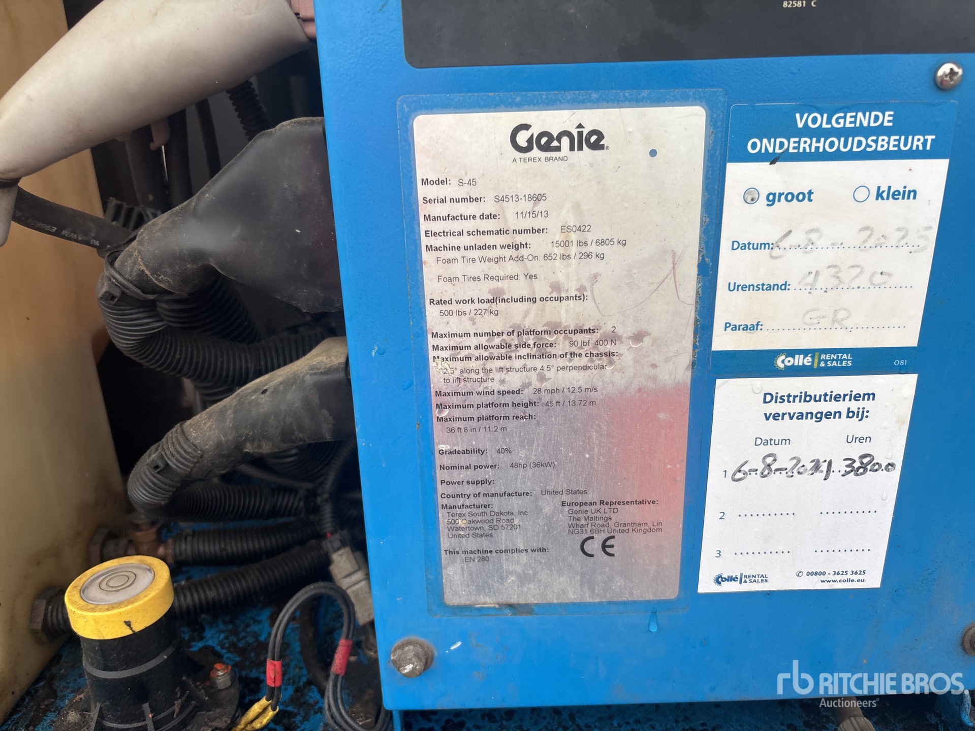 2013 Genie S-45