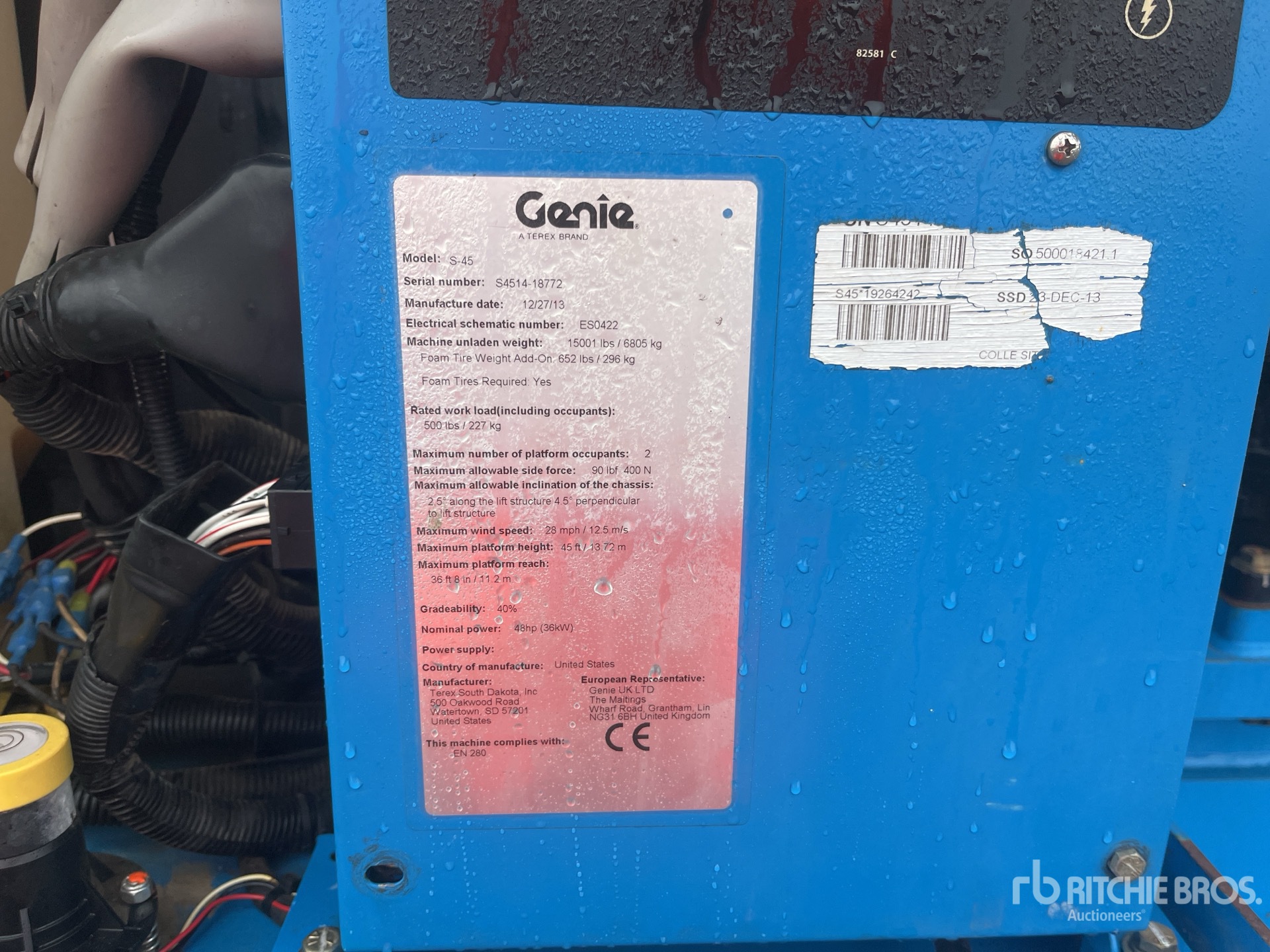 2013 Genie S-45