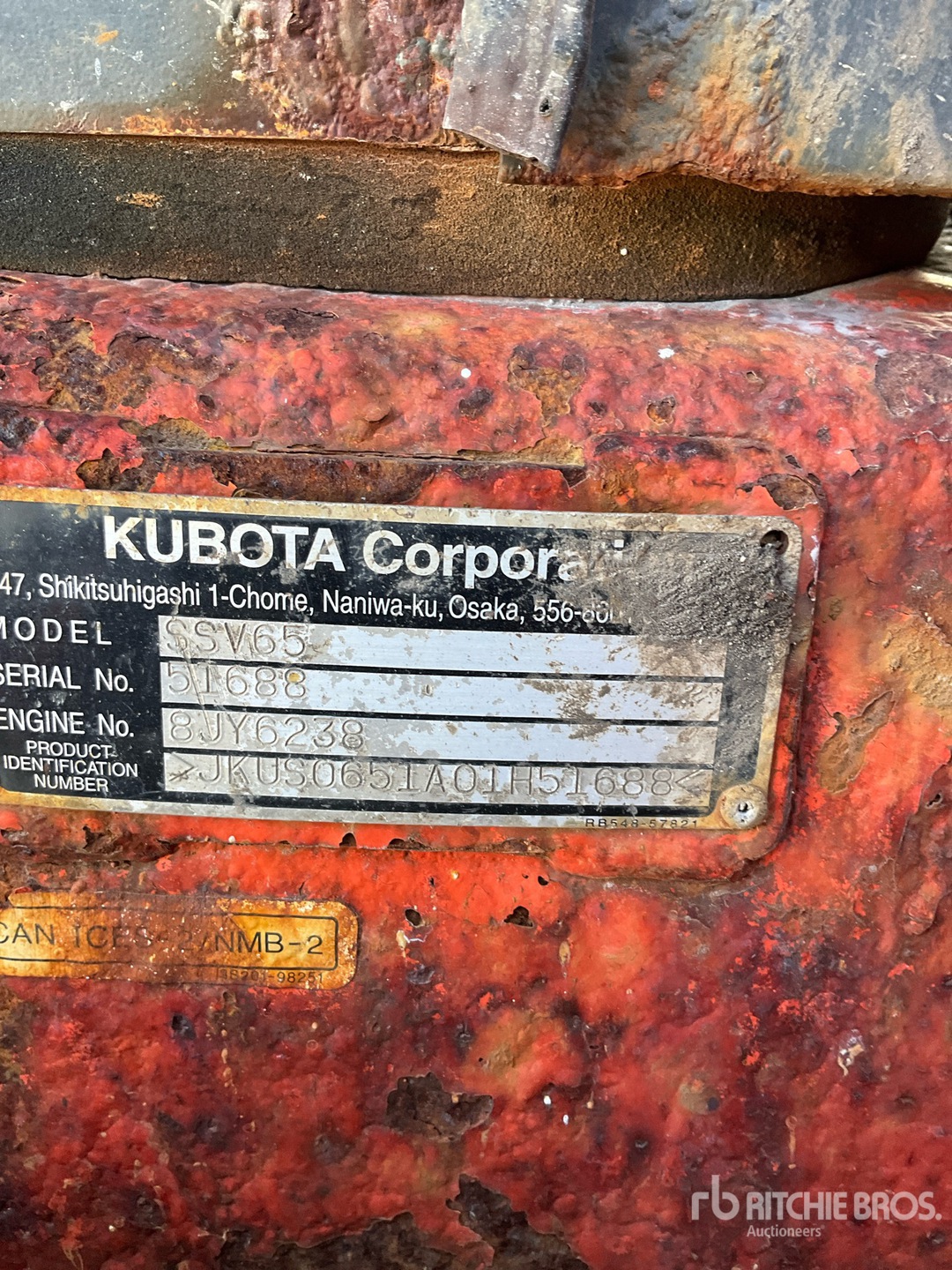 2019 Kubota SSV65