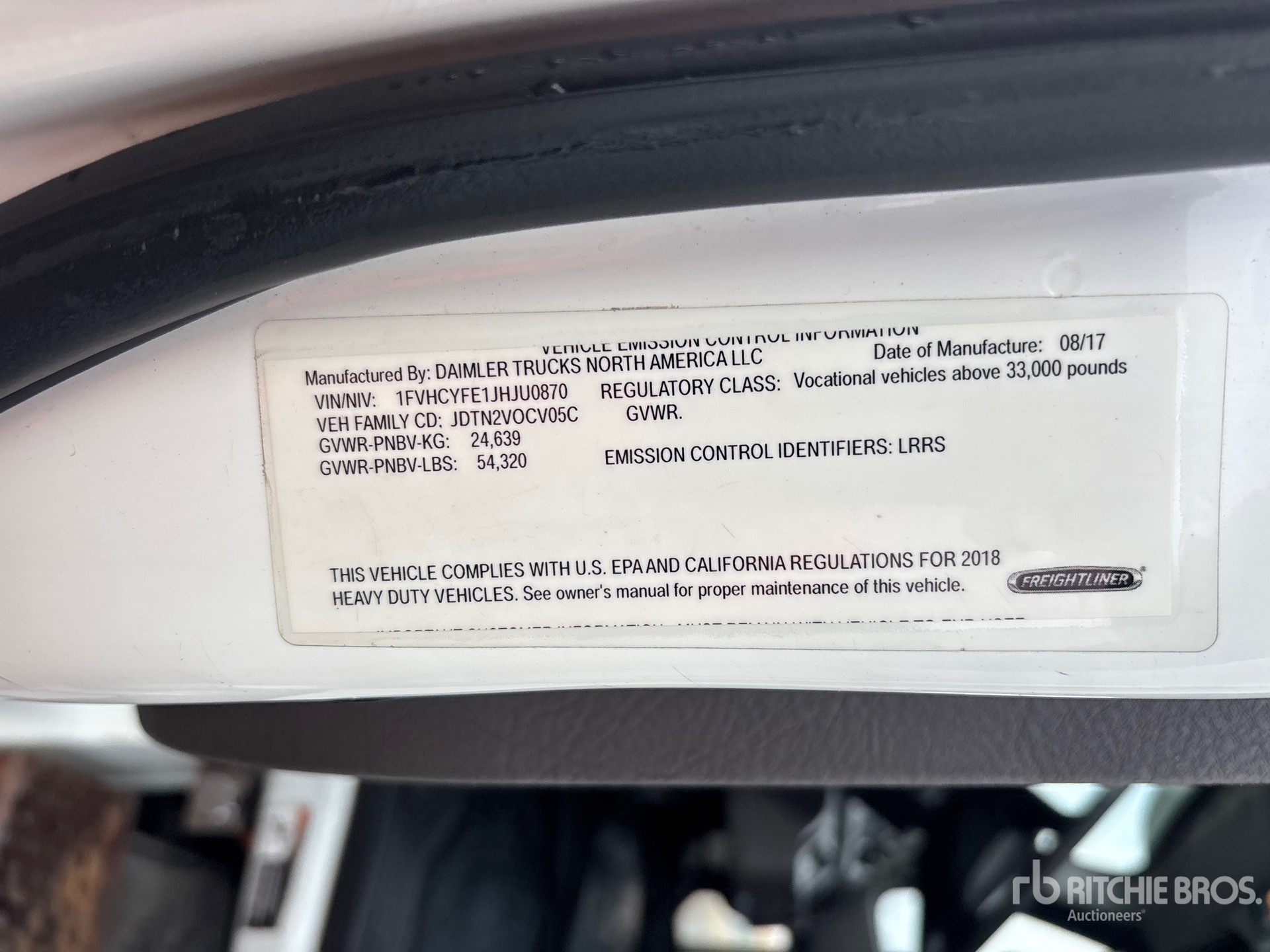 2018 Freightliner M2 106