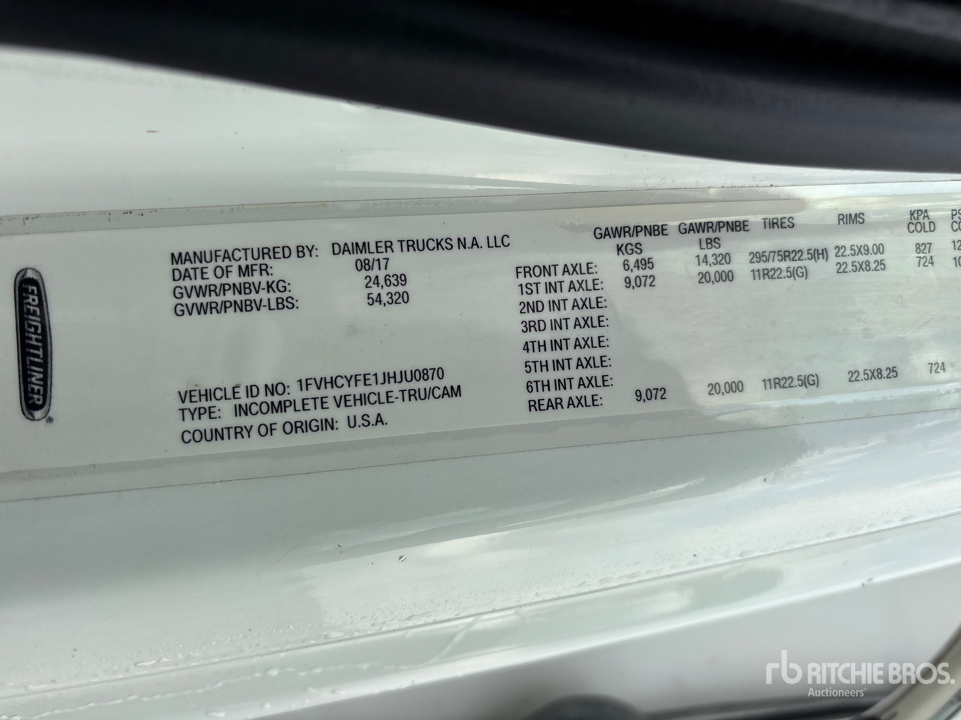 2018 Freightliner M2 106