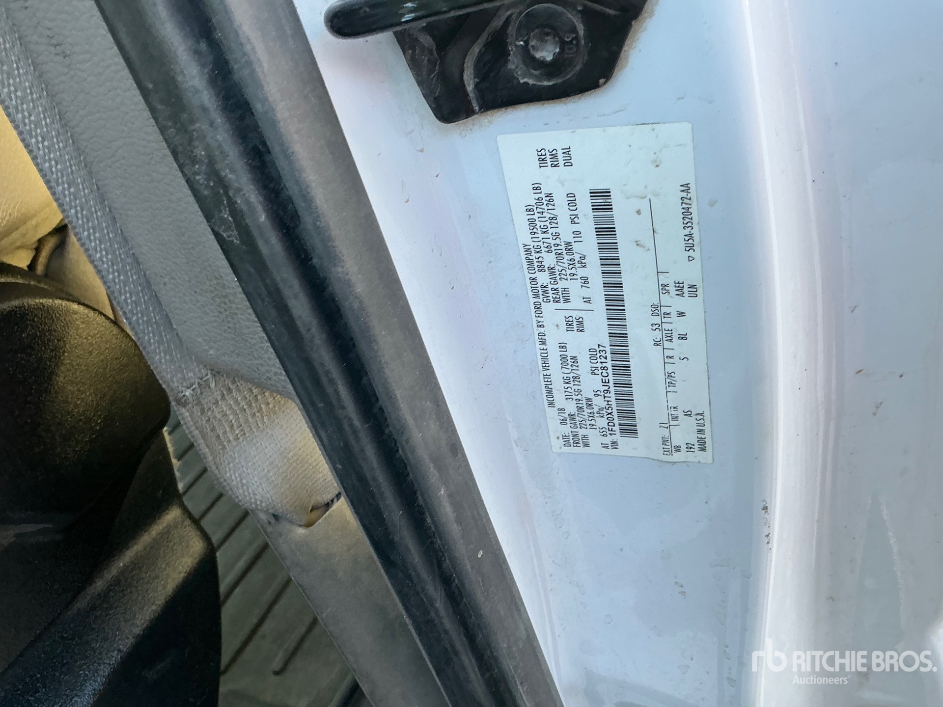 2018 Ford F-550