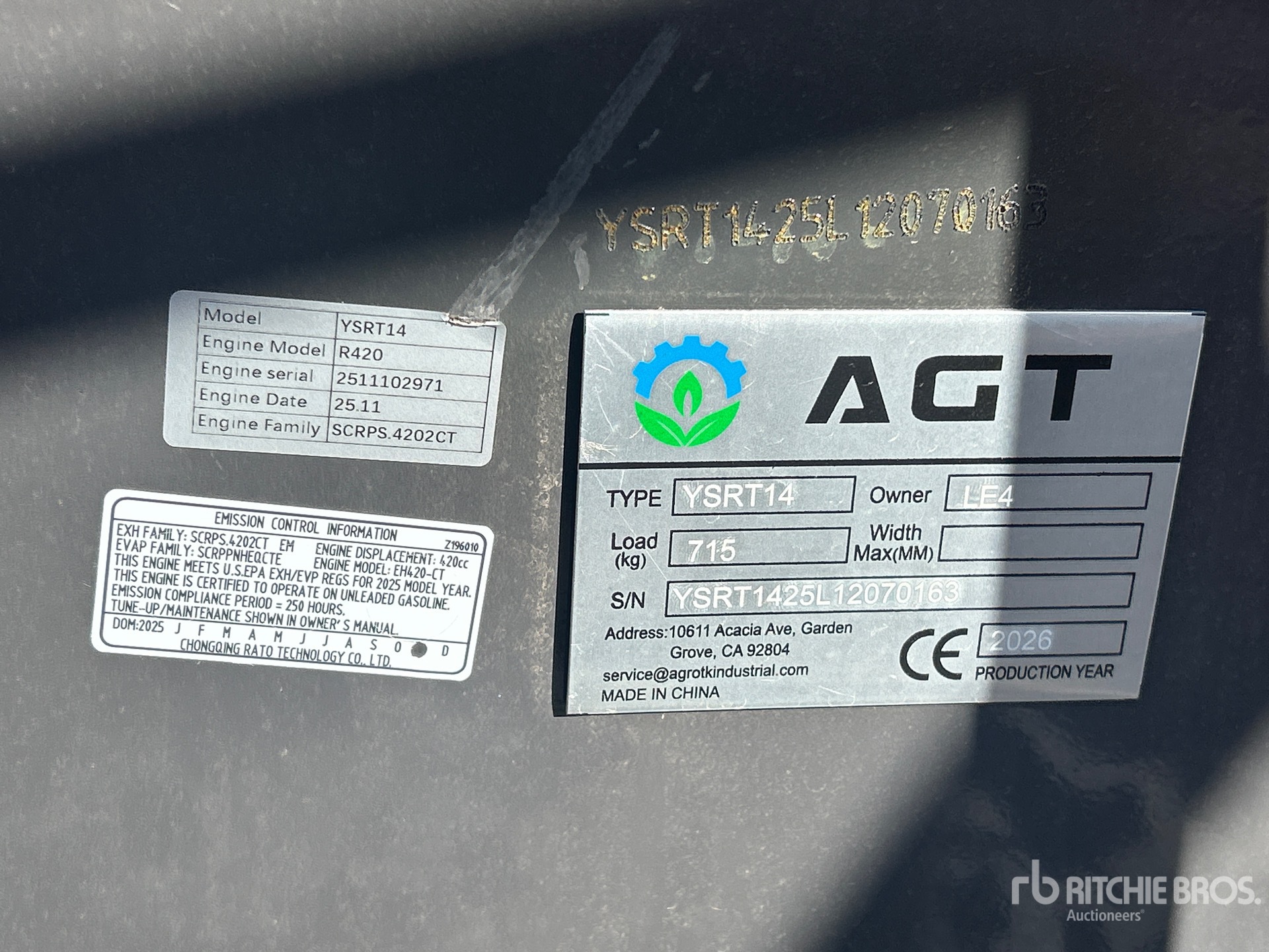 2026 AGT YSRT14