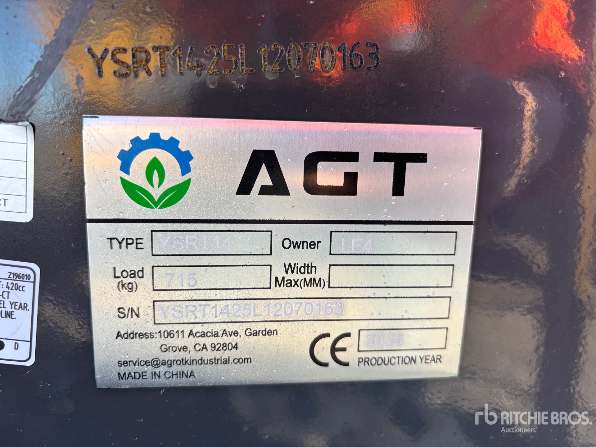 2026 AGT YSRT14