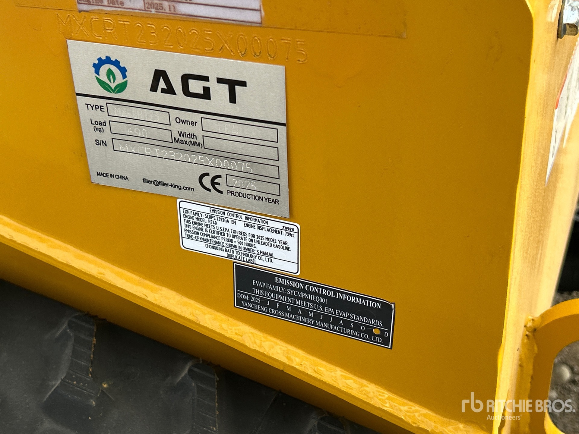 2025 AGT MX-CRT23