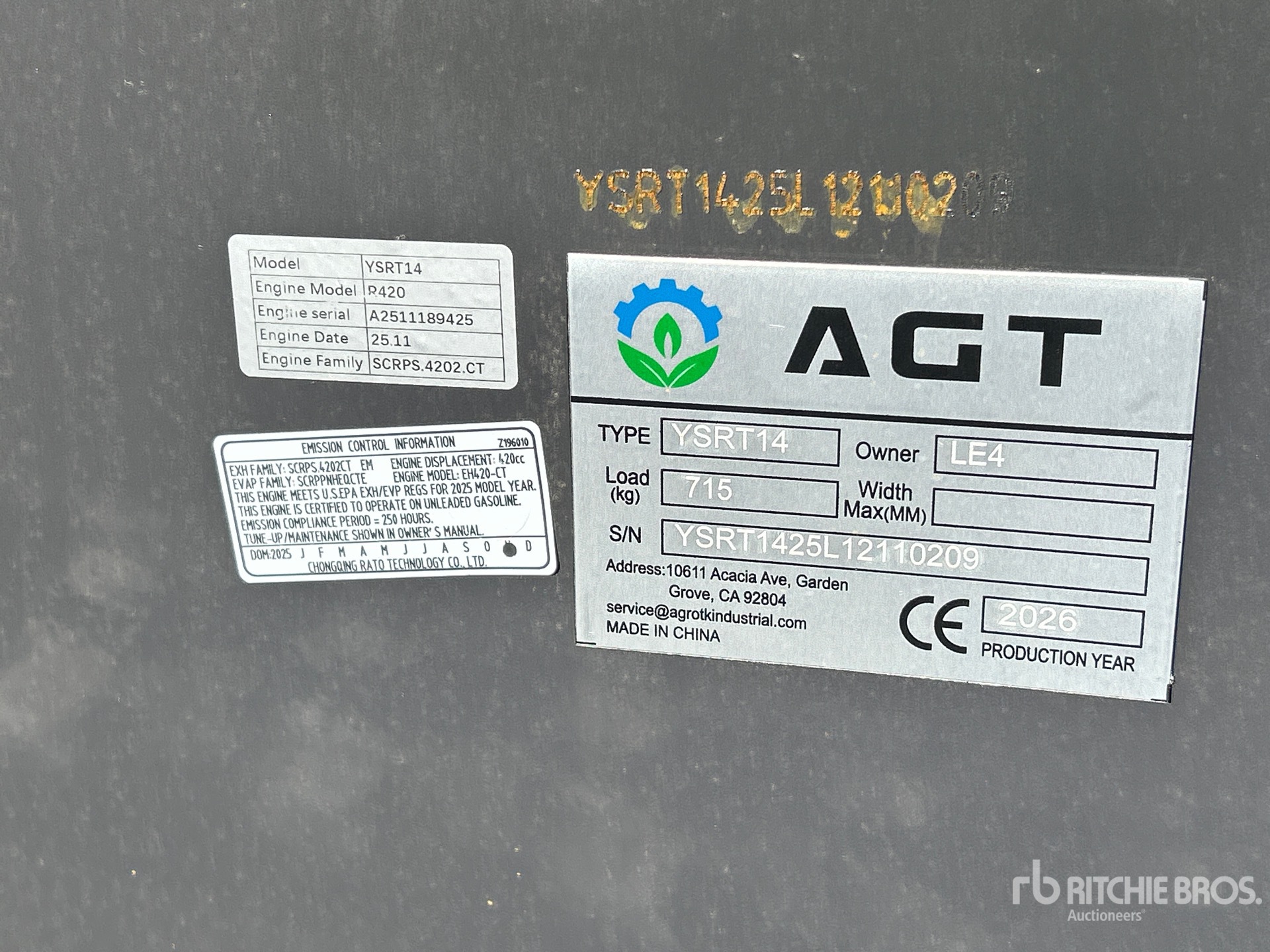2026 AGT YSRT14