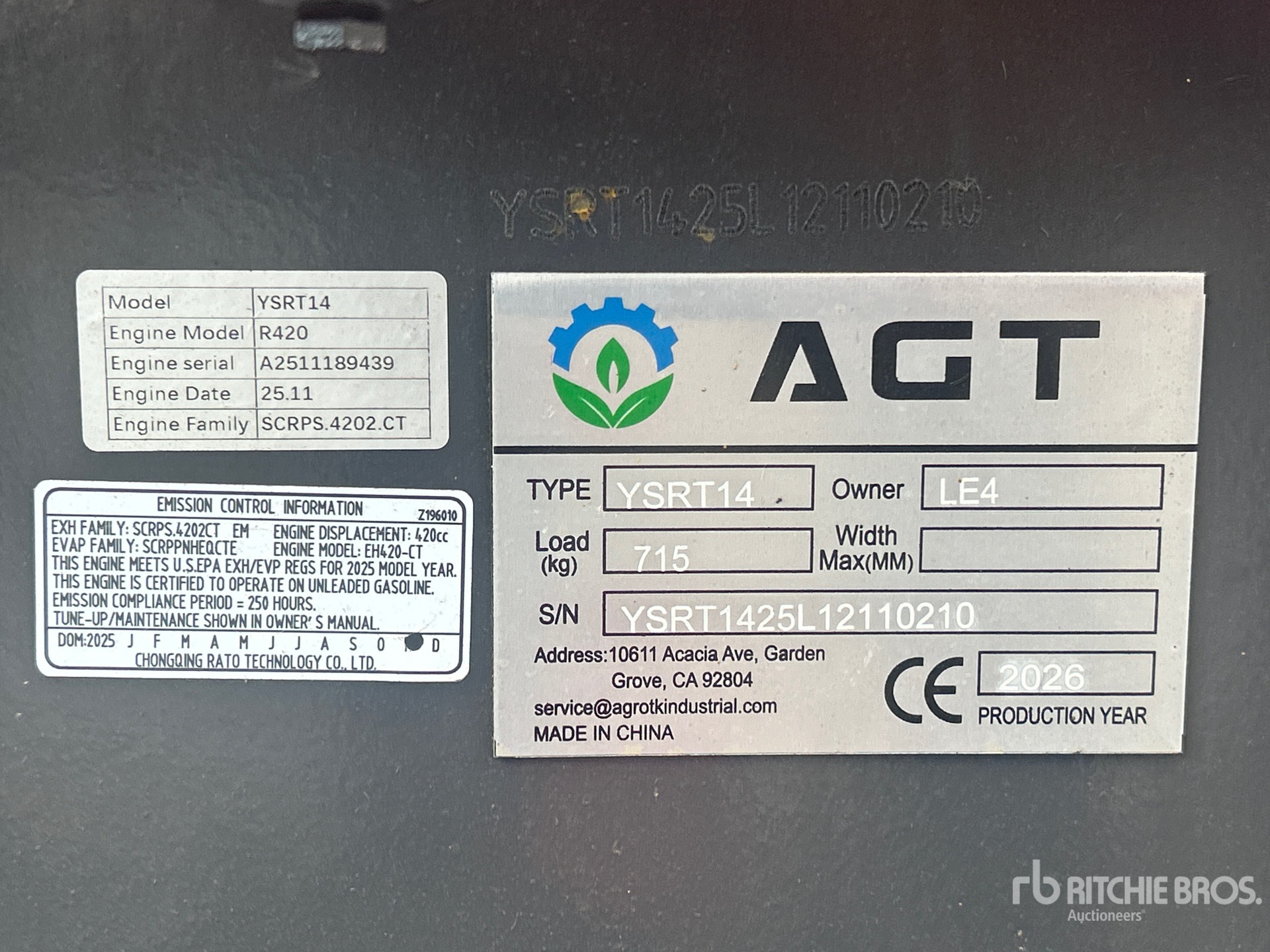 2026 AGT YSRT14