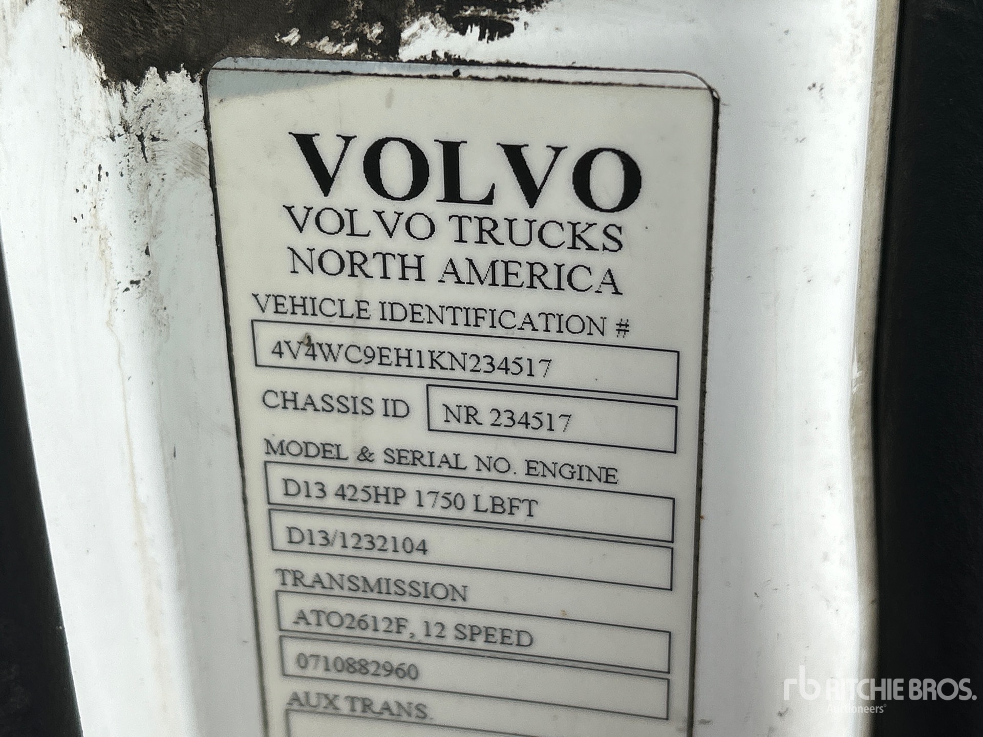2019 Volvo VNR