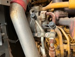 Engine with A/C Compressor