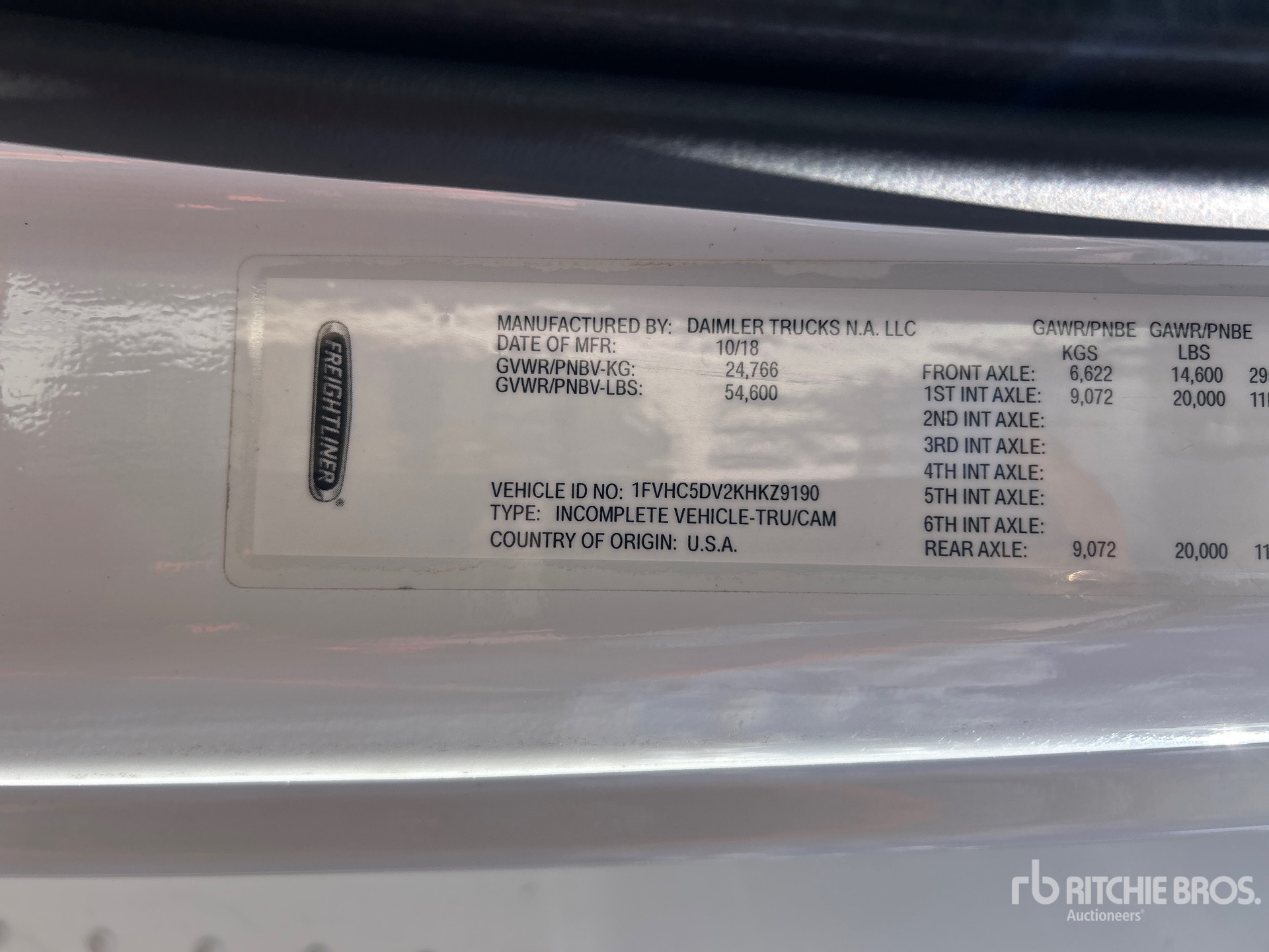 2019 Freightliner M2 112