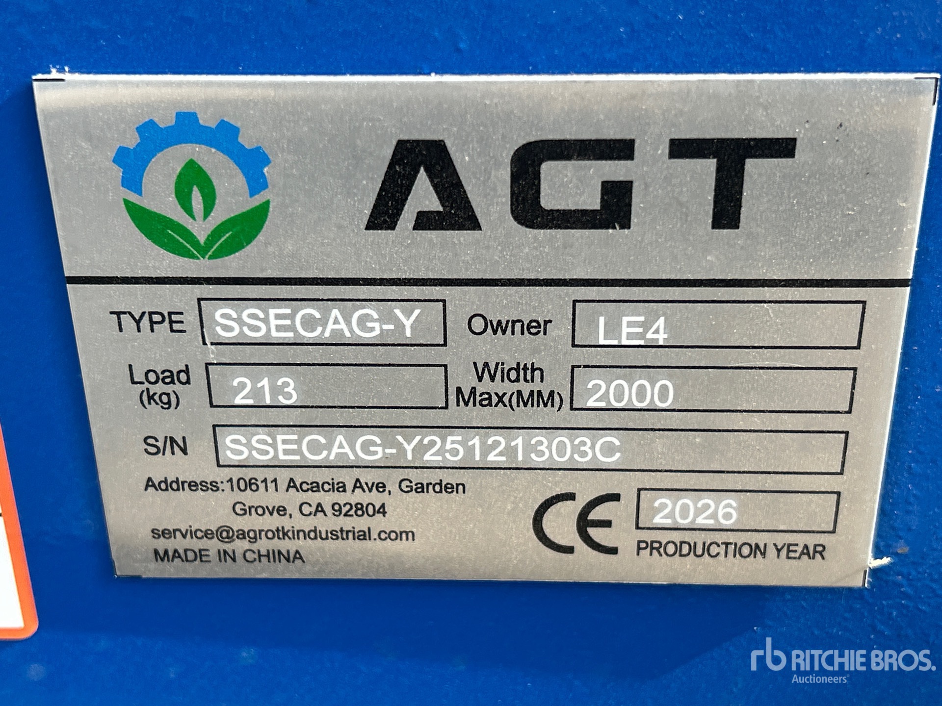 2026 AGT SSECAG-Y