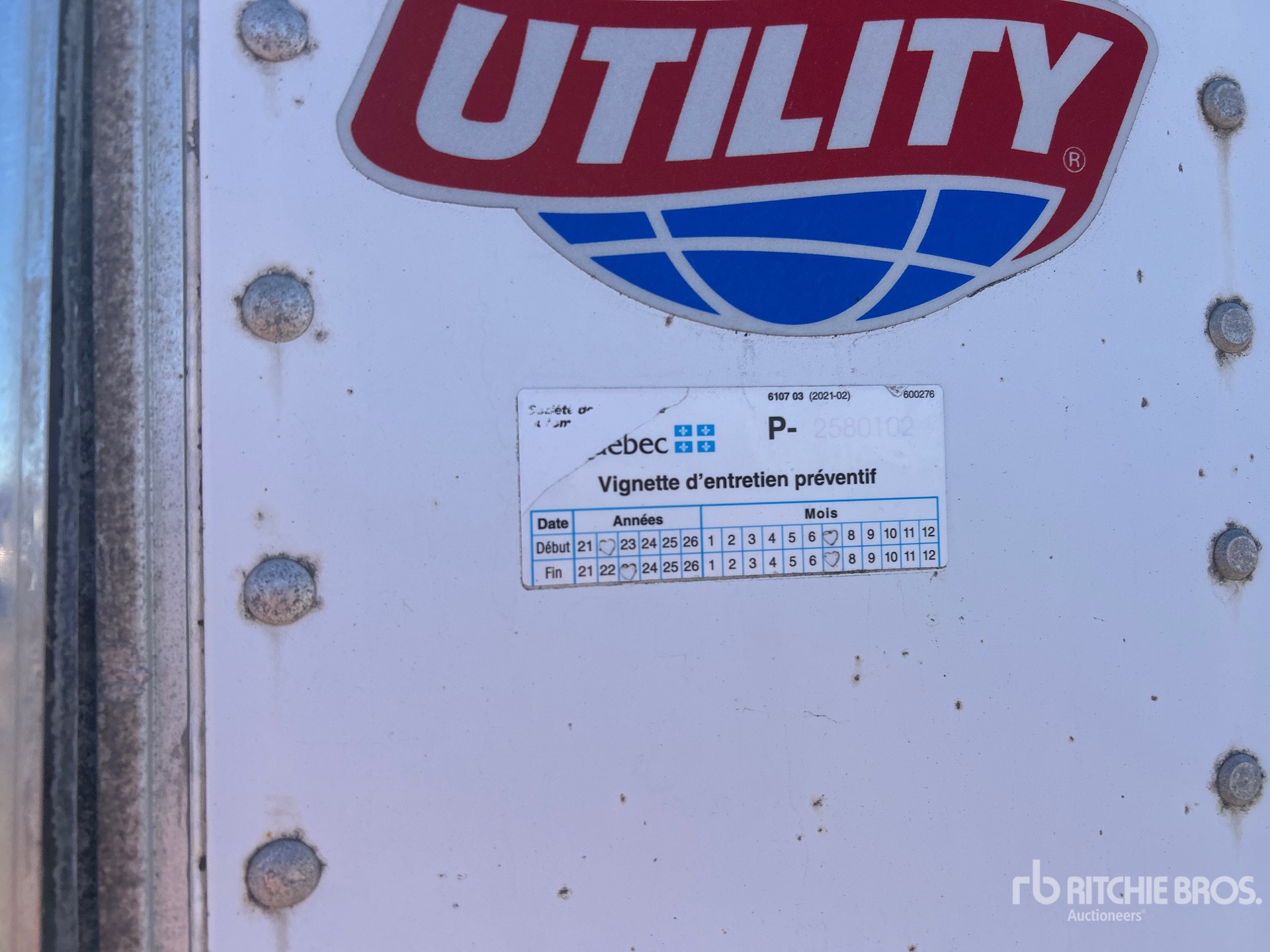 2007 Utility VS2DC