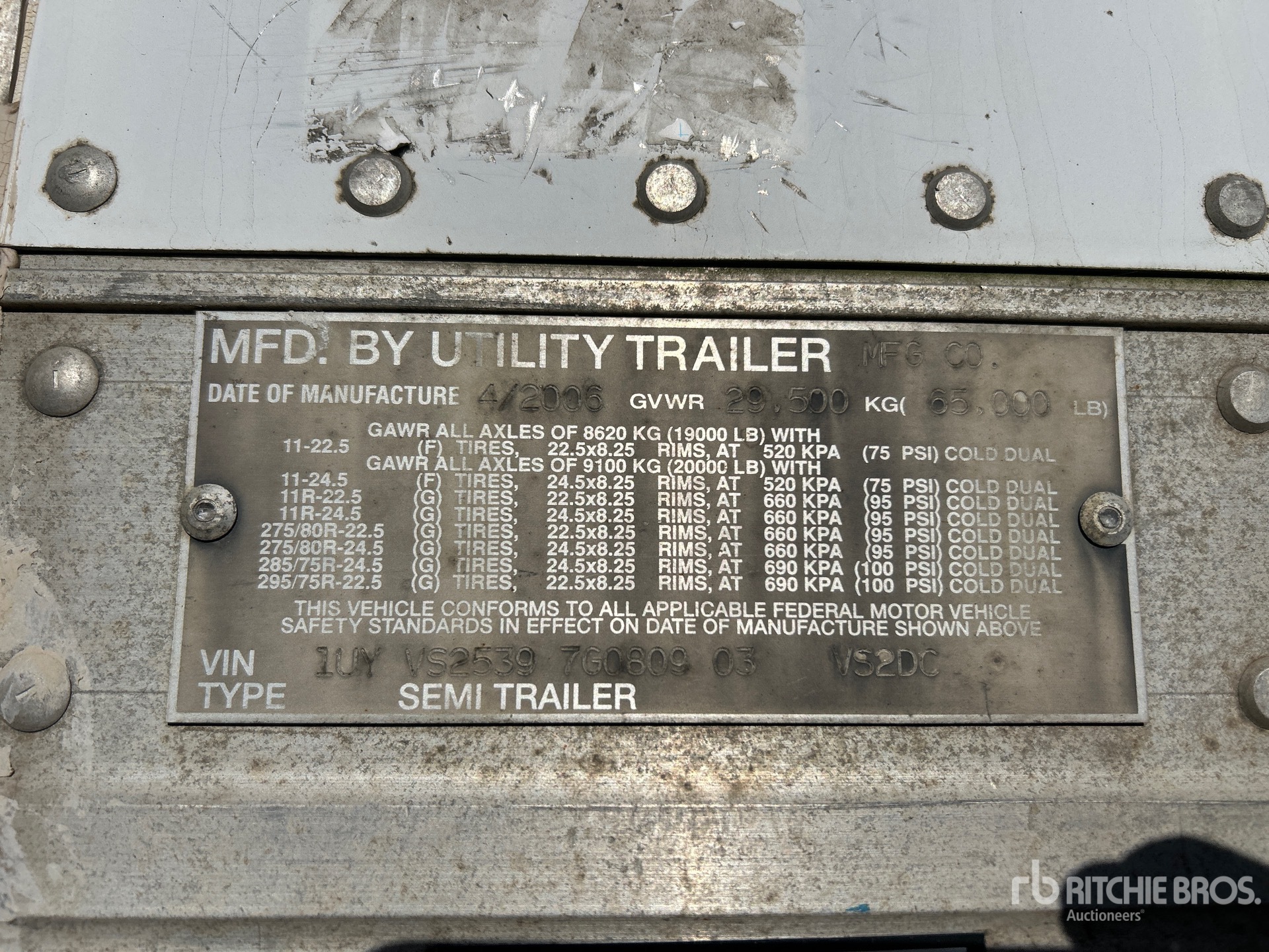2007 Utility VS2DC
