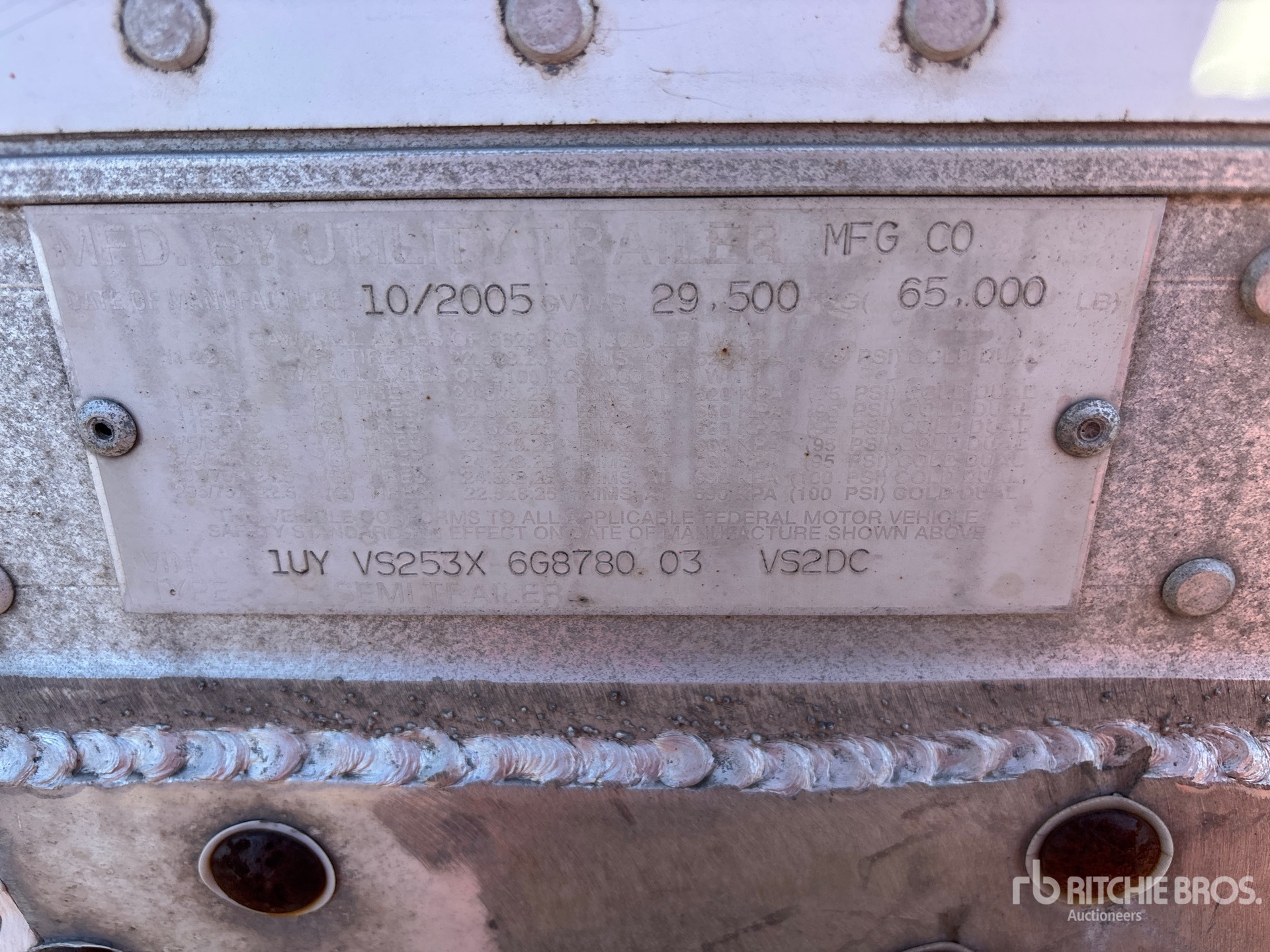 2006 Utility VS2DC