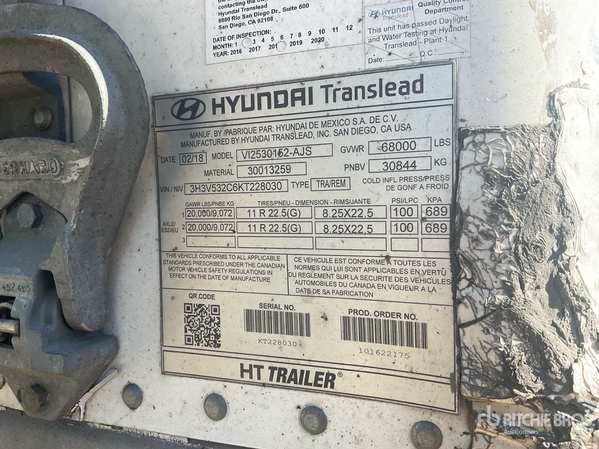 2019 Hyundai 53 FT T/A