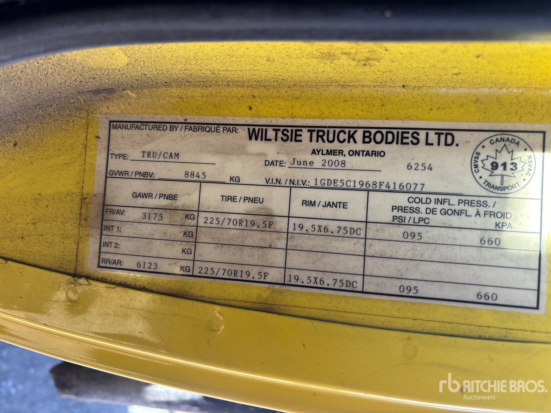 2008 GMC C5500
