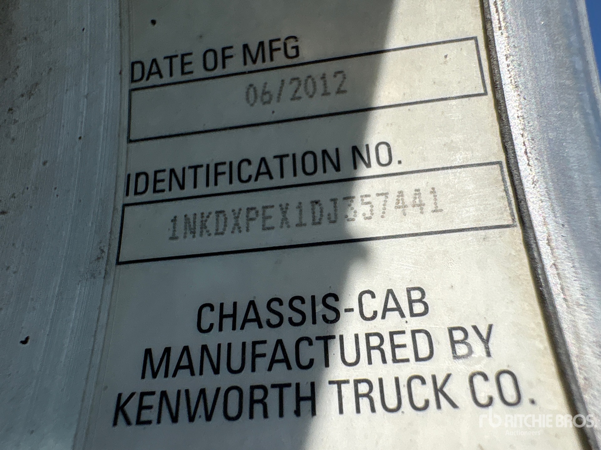 2013 Kenworth 8X4