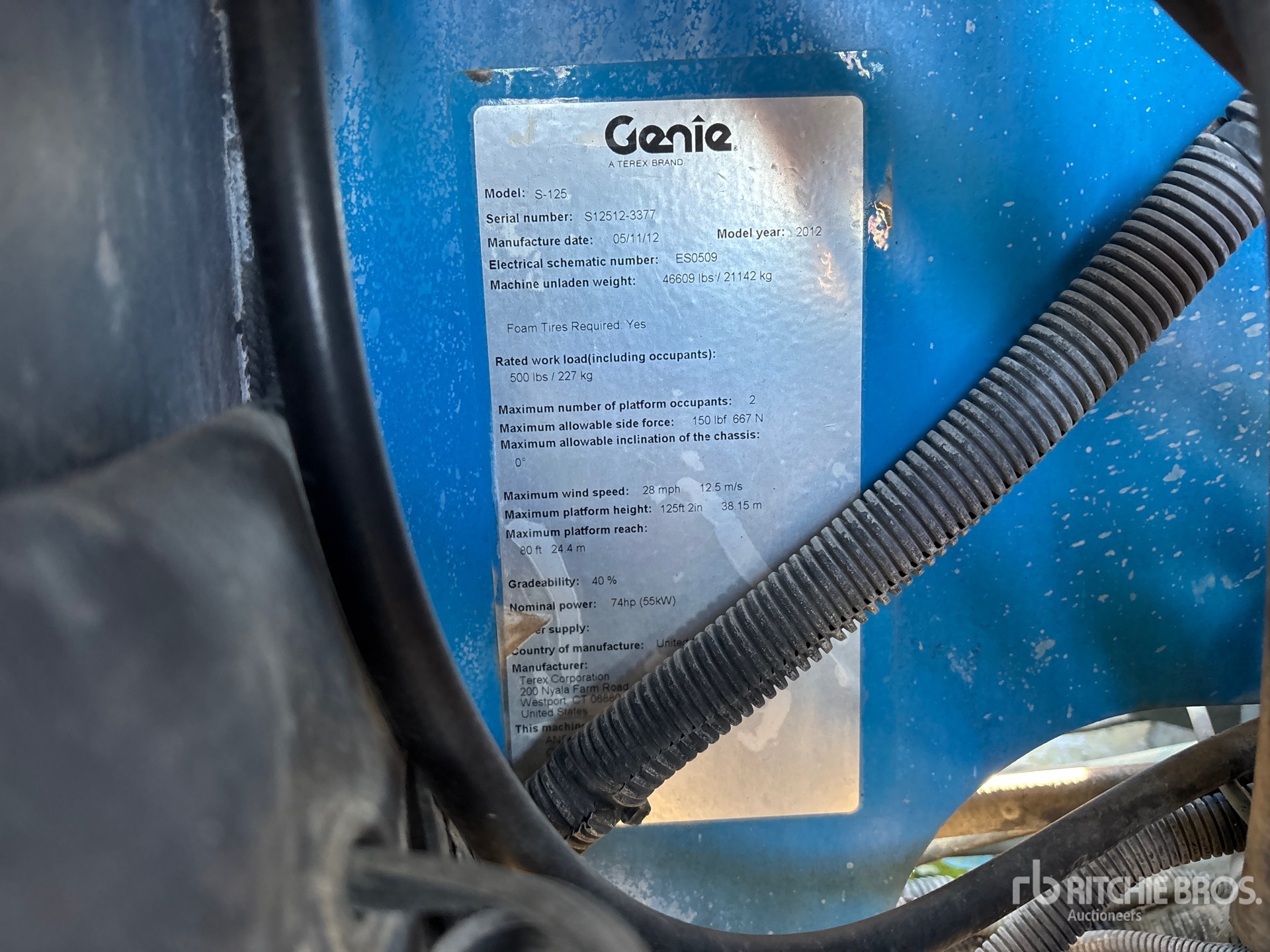 2012 Genie S-125
