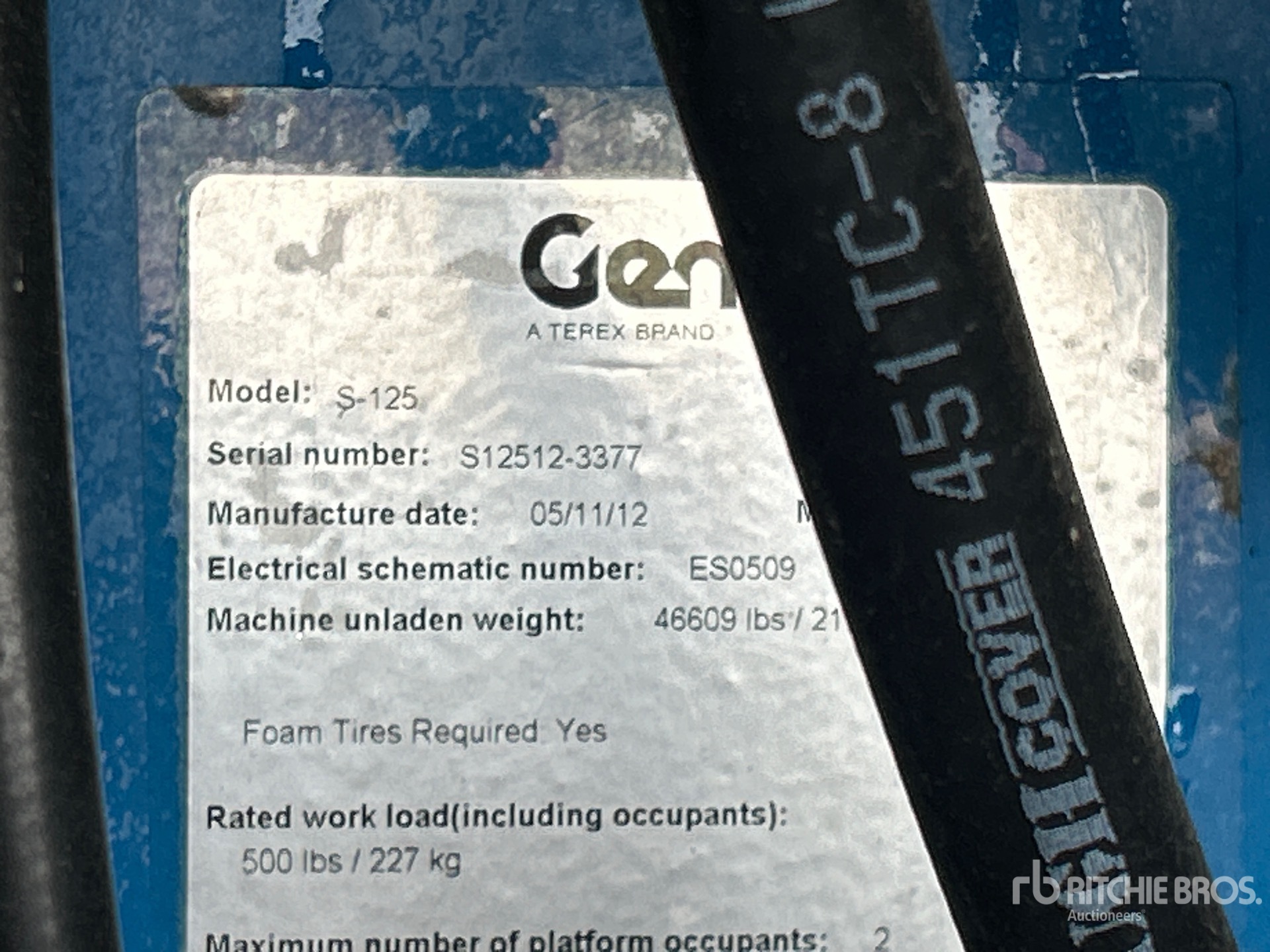 2012 Genie S-125