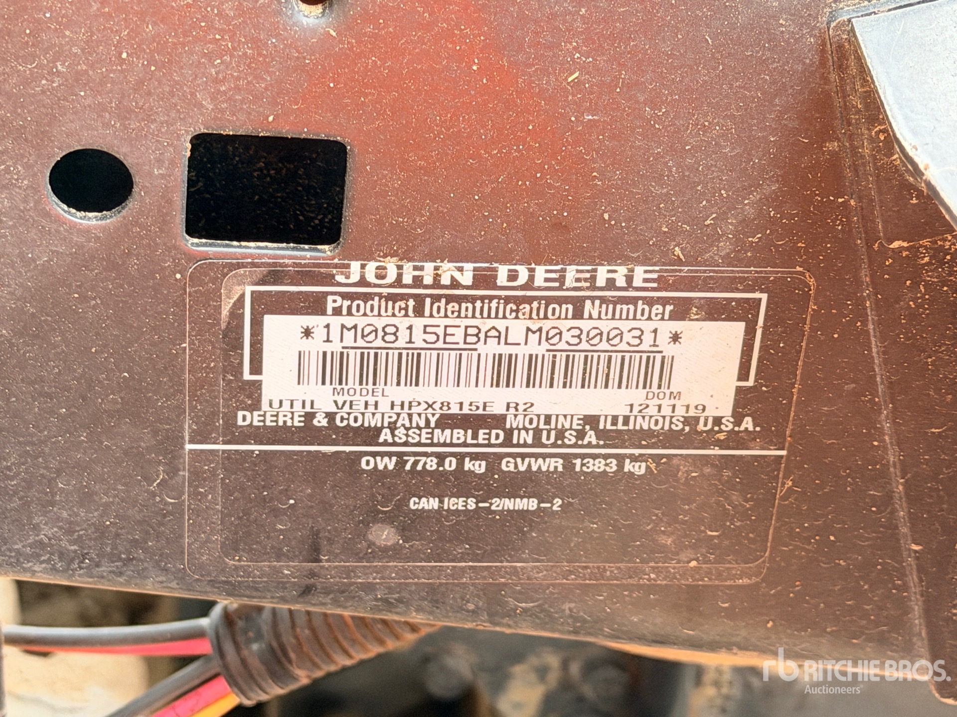 John Deere HPX815E