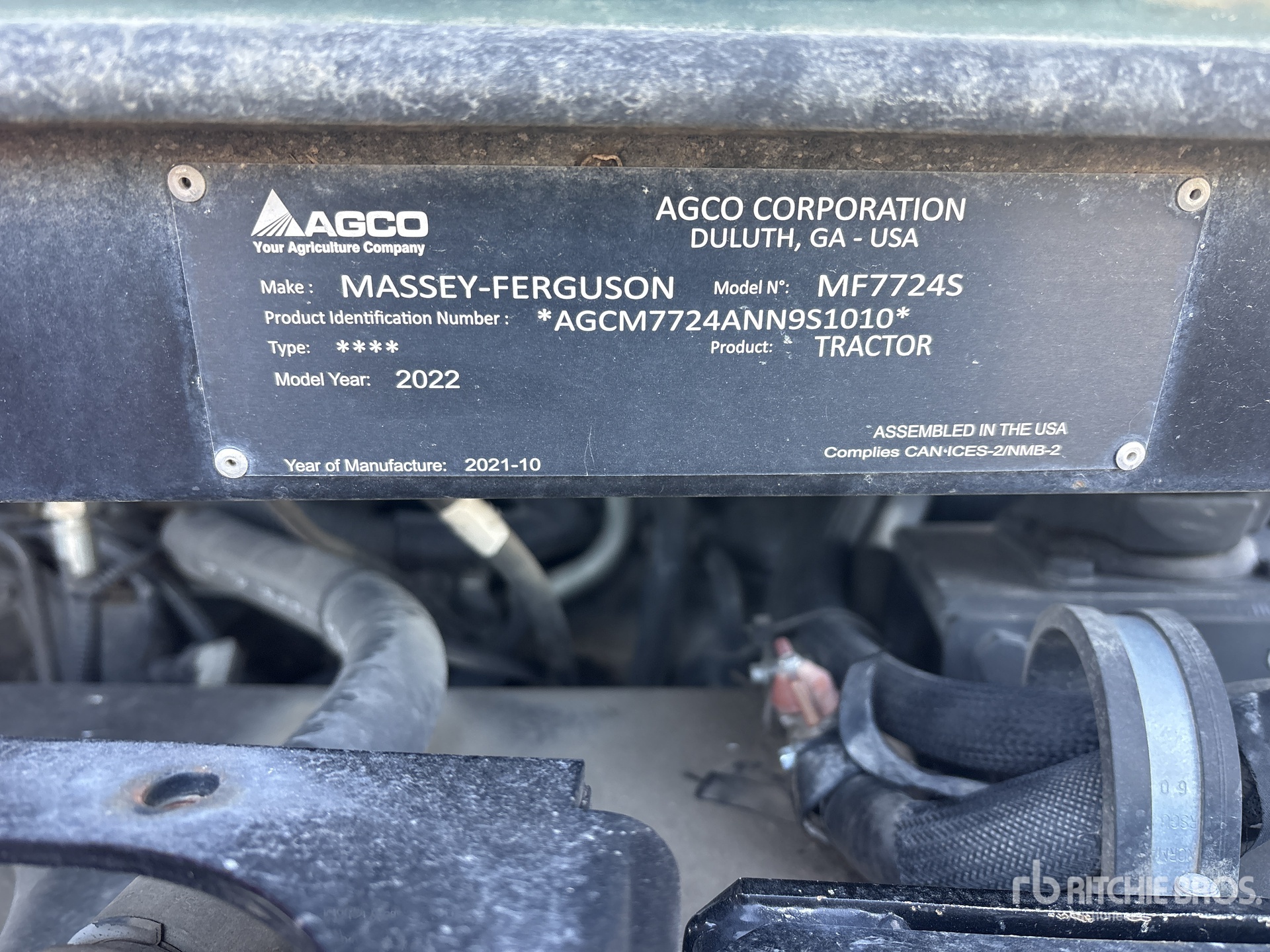 2022 Massey Ferguson 7724S