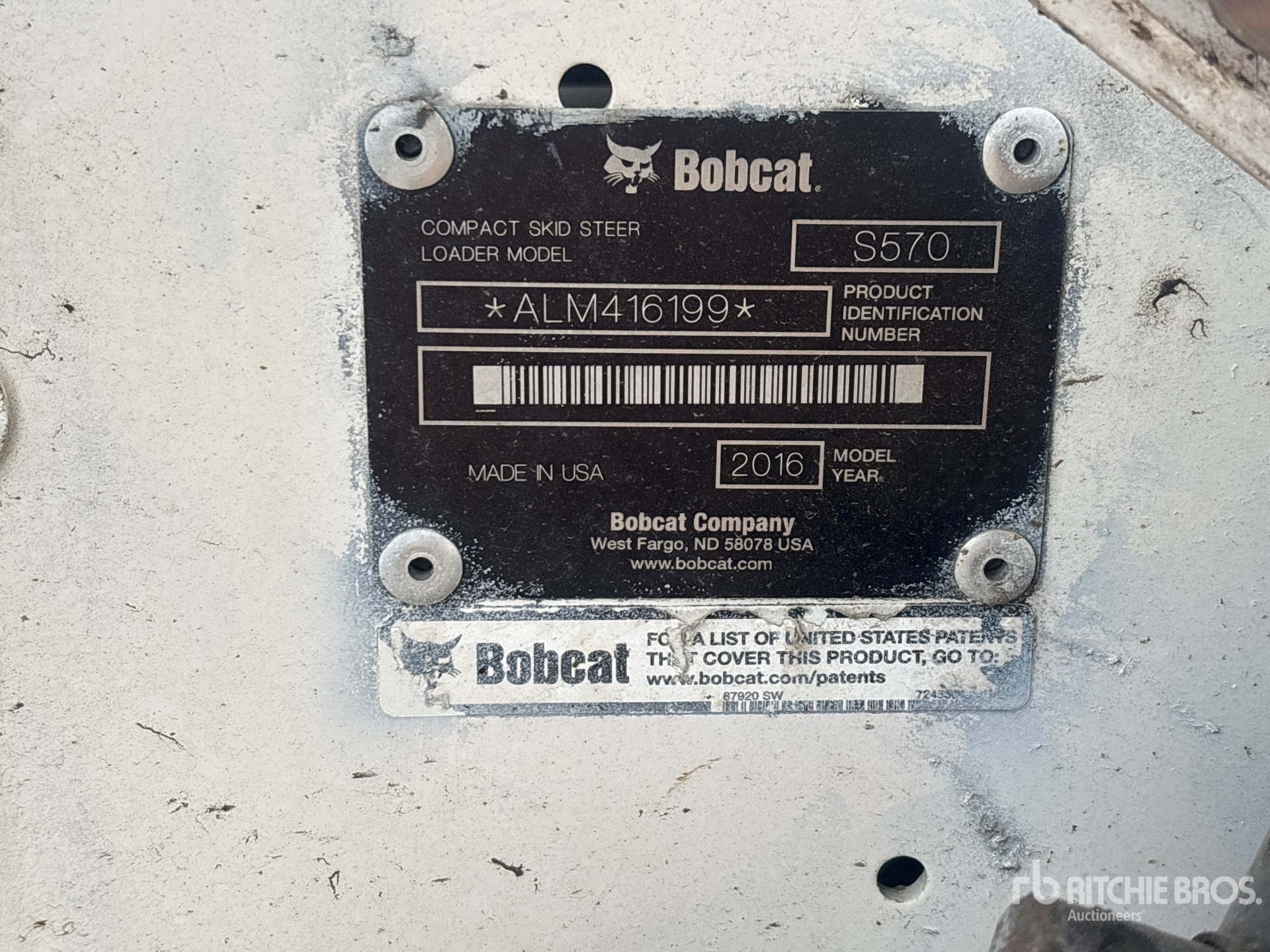 2016 Bobcat S570