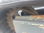 Undercarriage with Left Idler