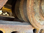 Undercarriage with Left Track Rollers