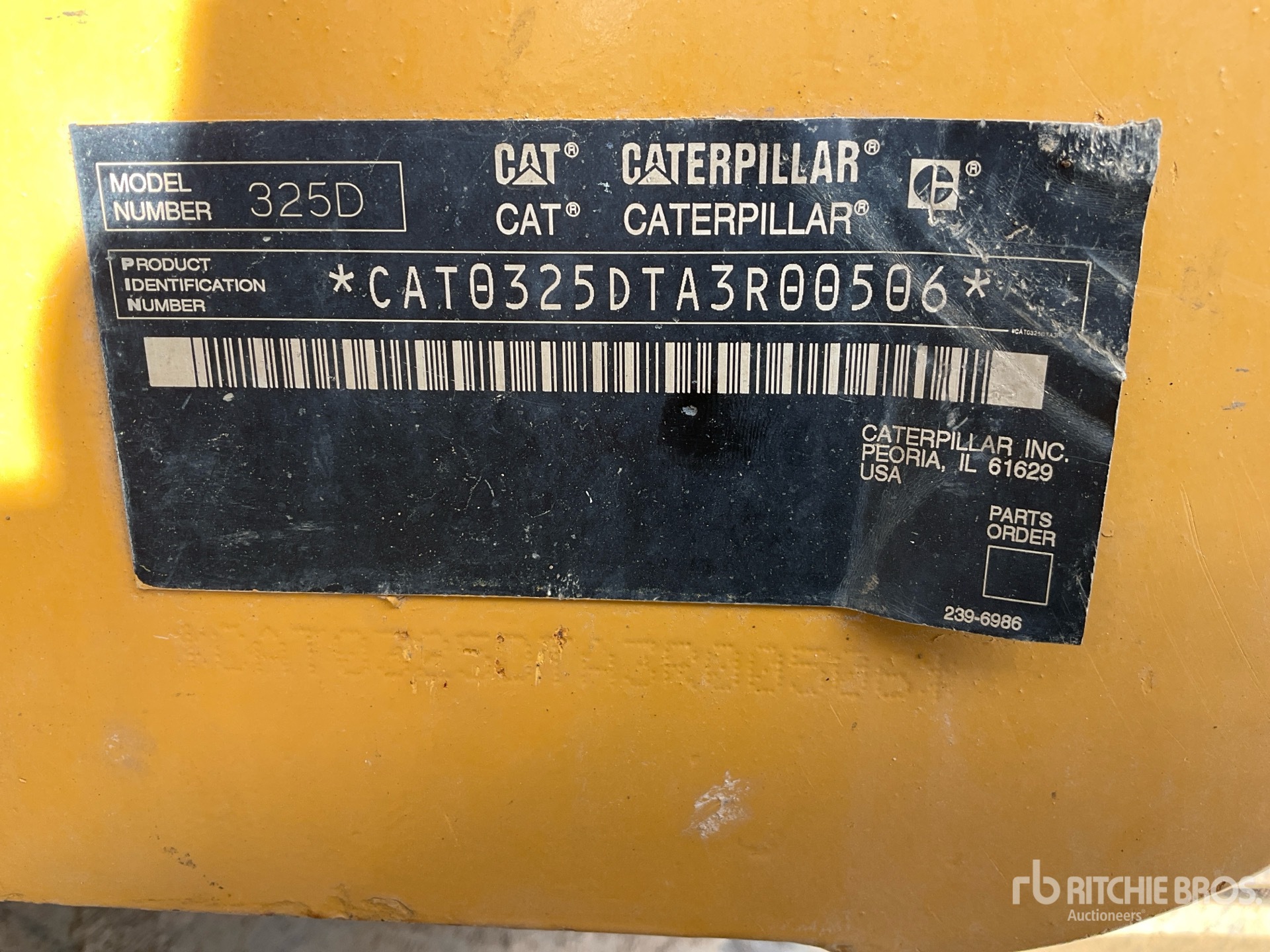 2007 Caterpillar 325D L