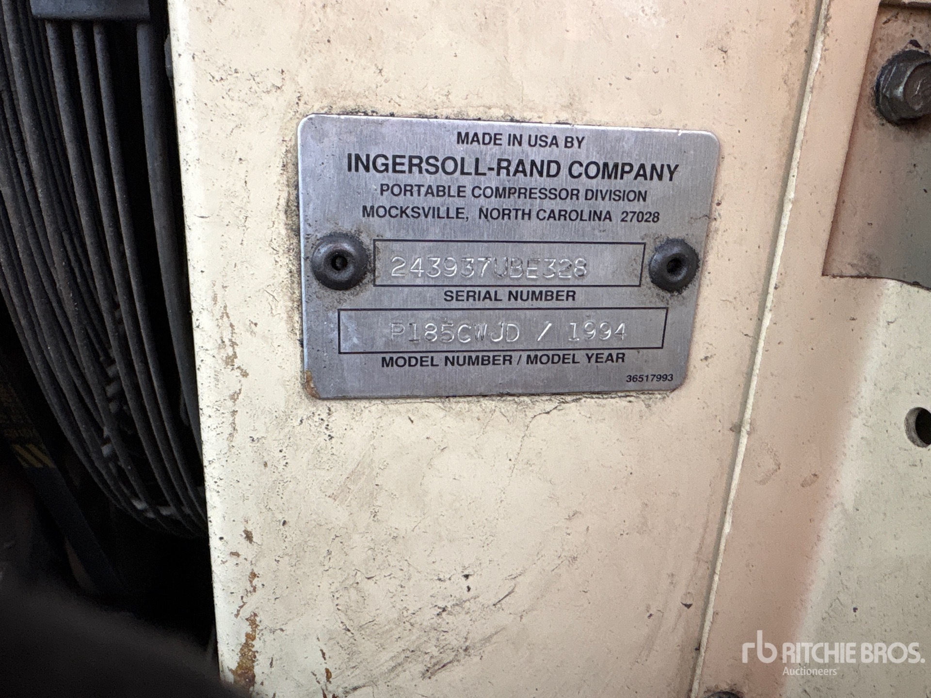 1994 Ingersoll Rand P185CWJD