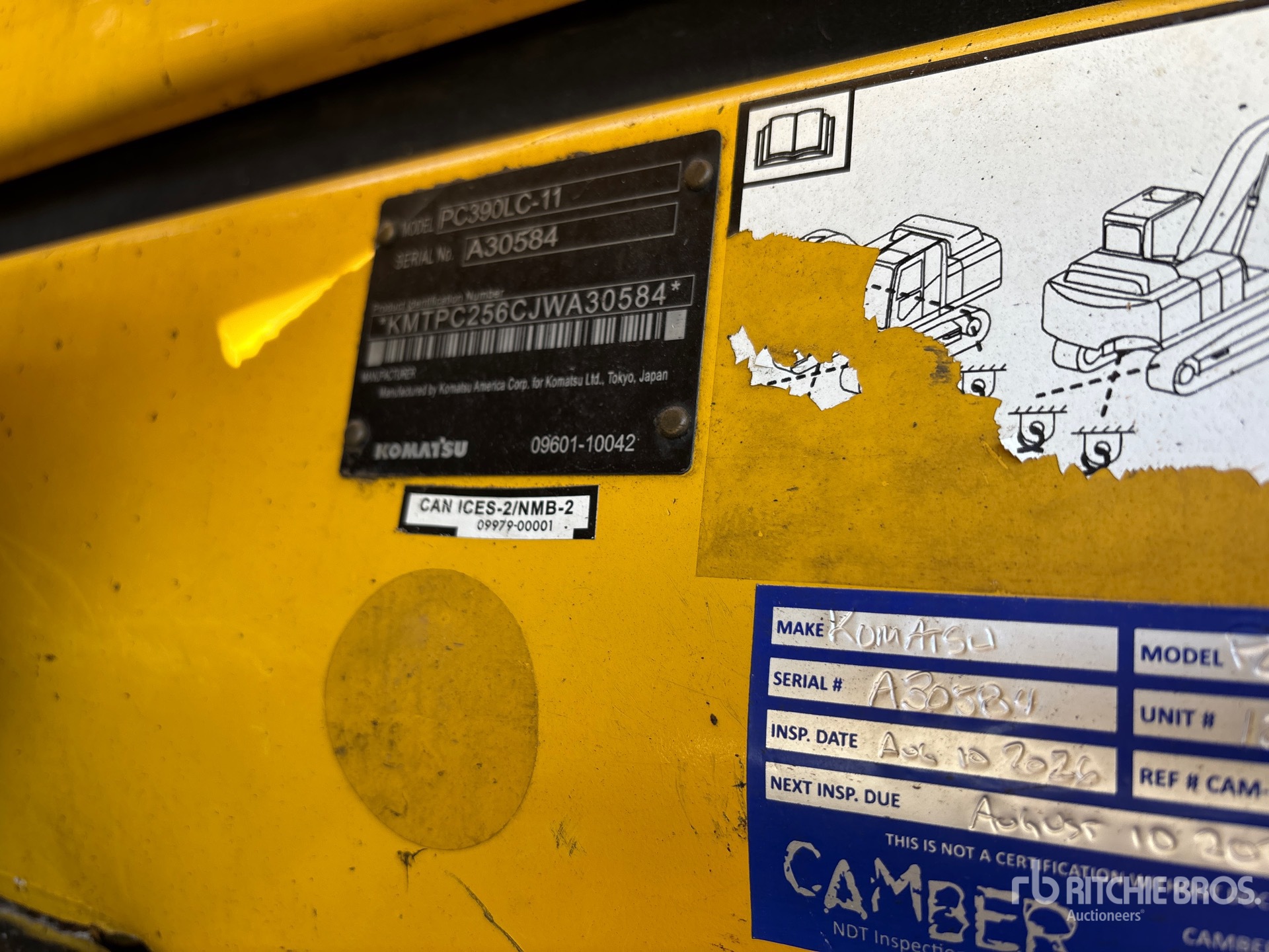 2019 Komatsu PC390-11