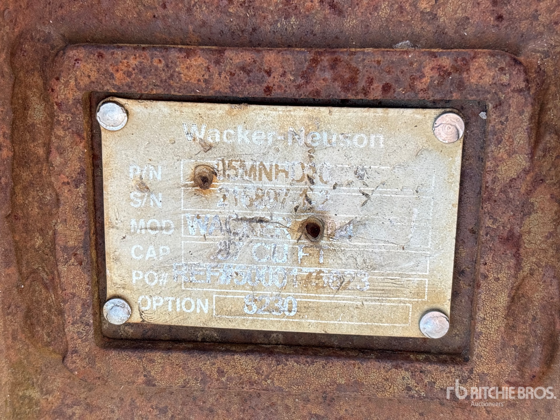 Wacker Neuson 10 IN DIGGING
