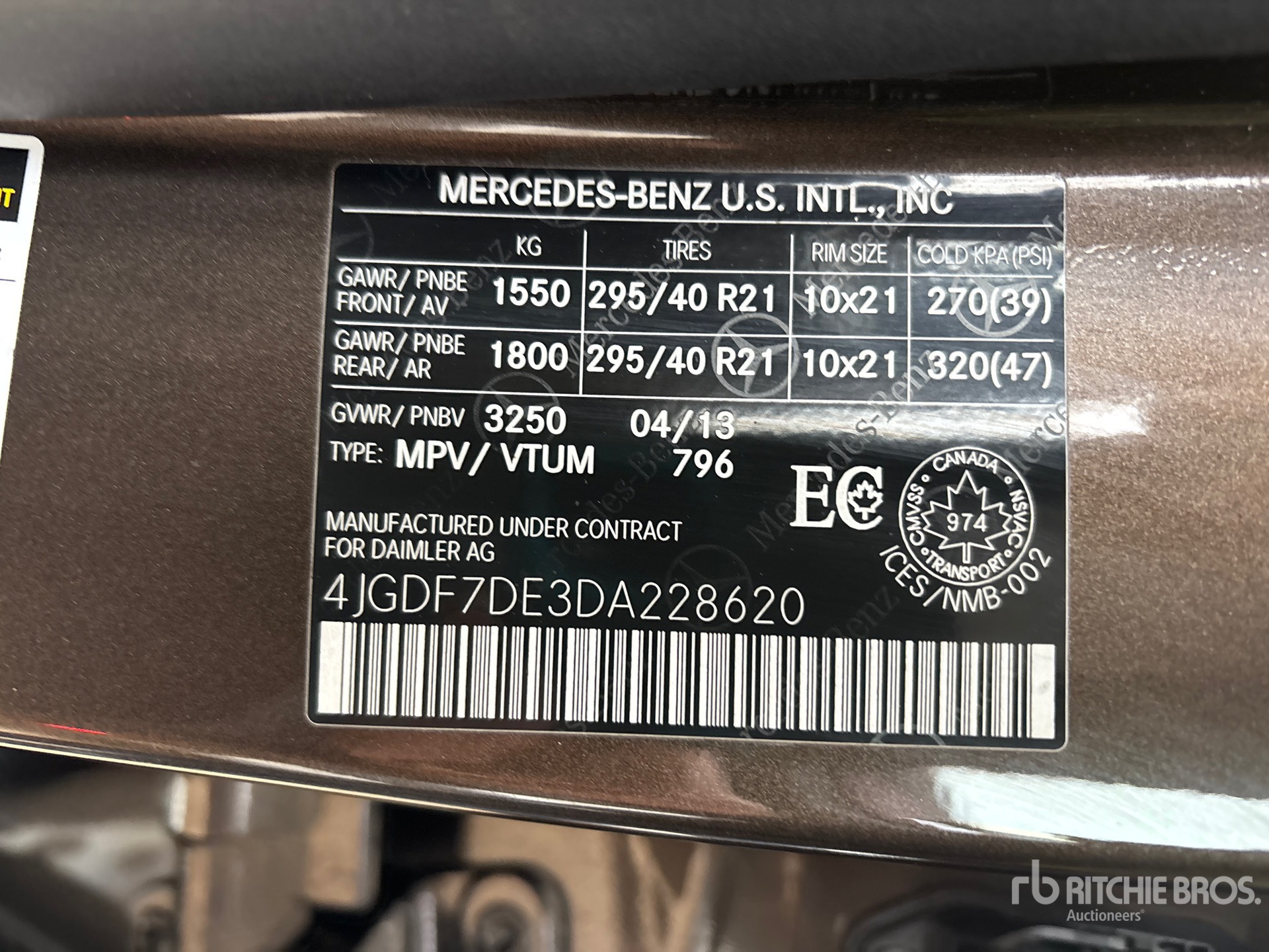 2013 Mercedes-Benz GL550