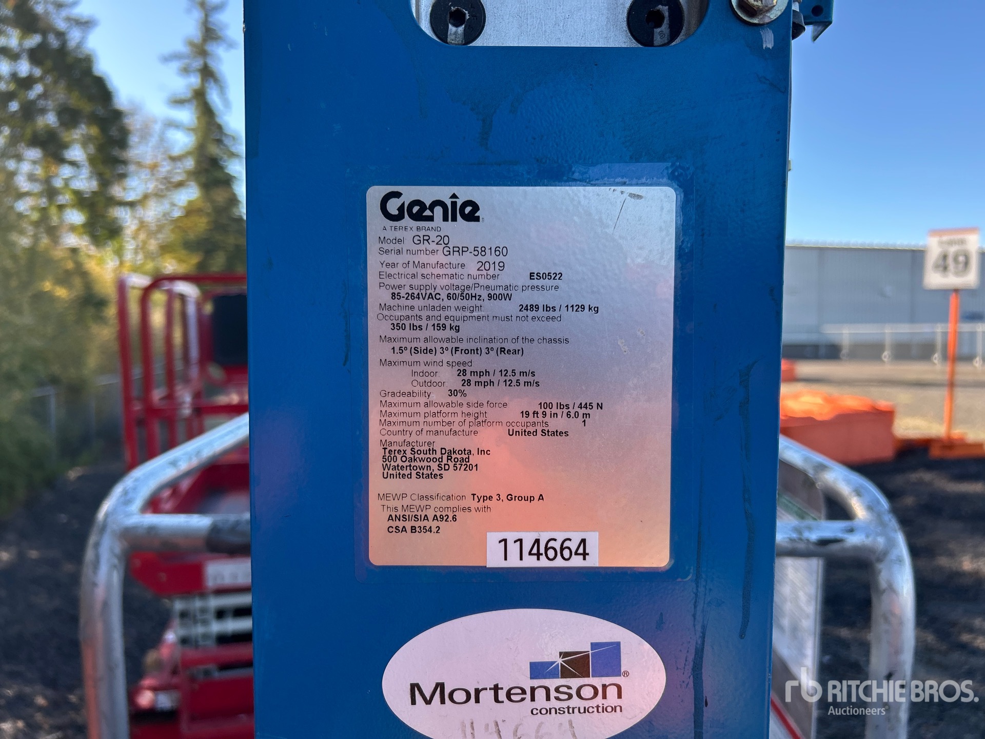 2020 Genie GR20