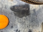 General Appearance with Frame Stamp Serial Number/VIN Photo