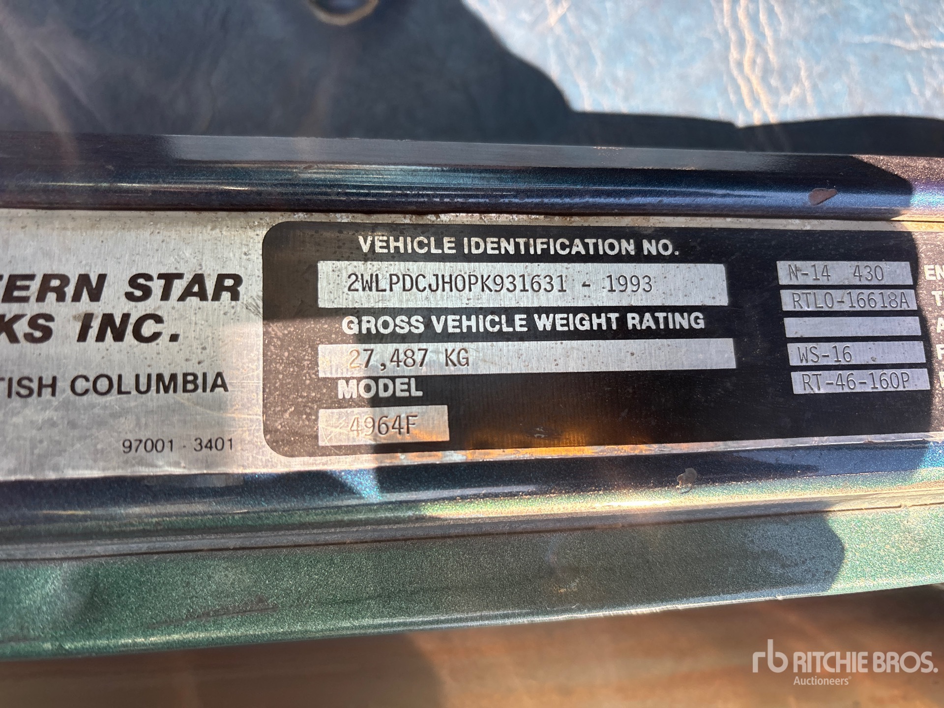 1993 Western Star 4964F