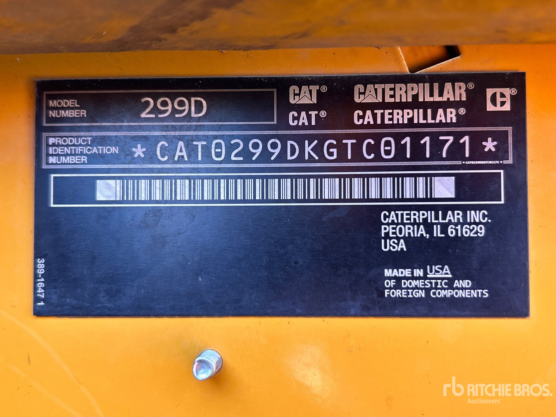 2014 Caterpillar 299D
