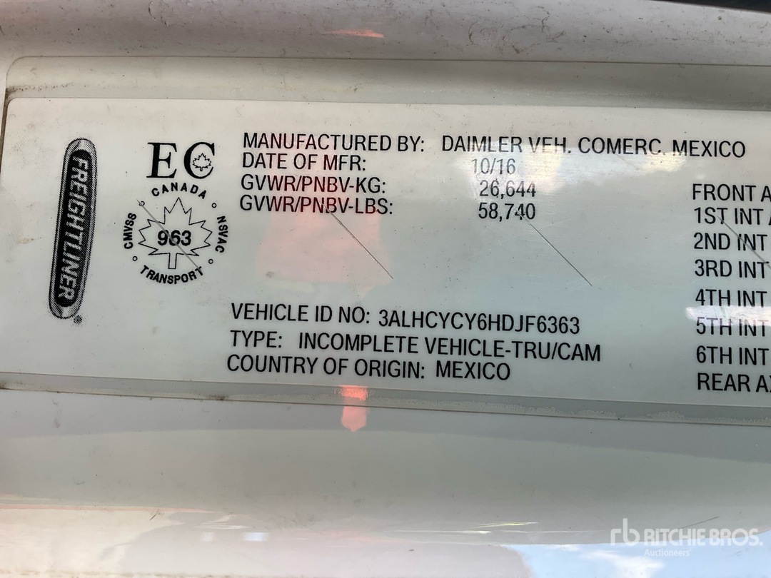 2017 Freightliner M2 106
