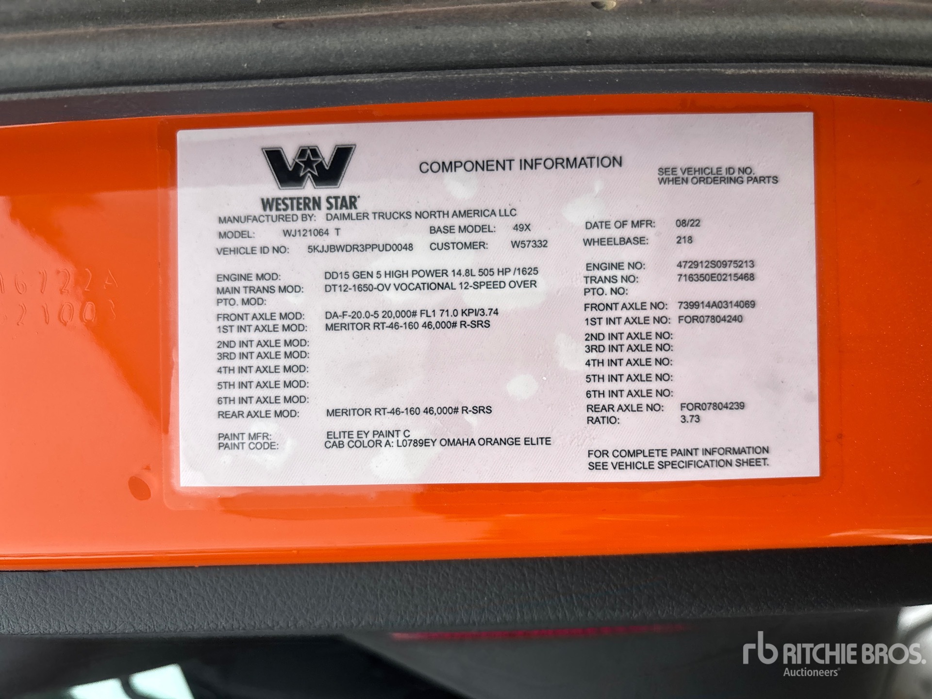 2023 Western Star 49X