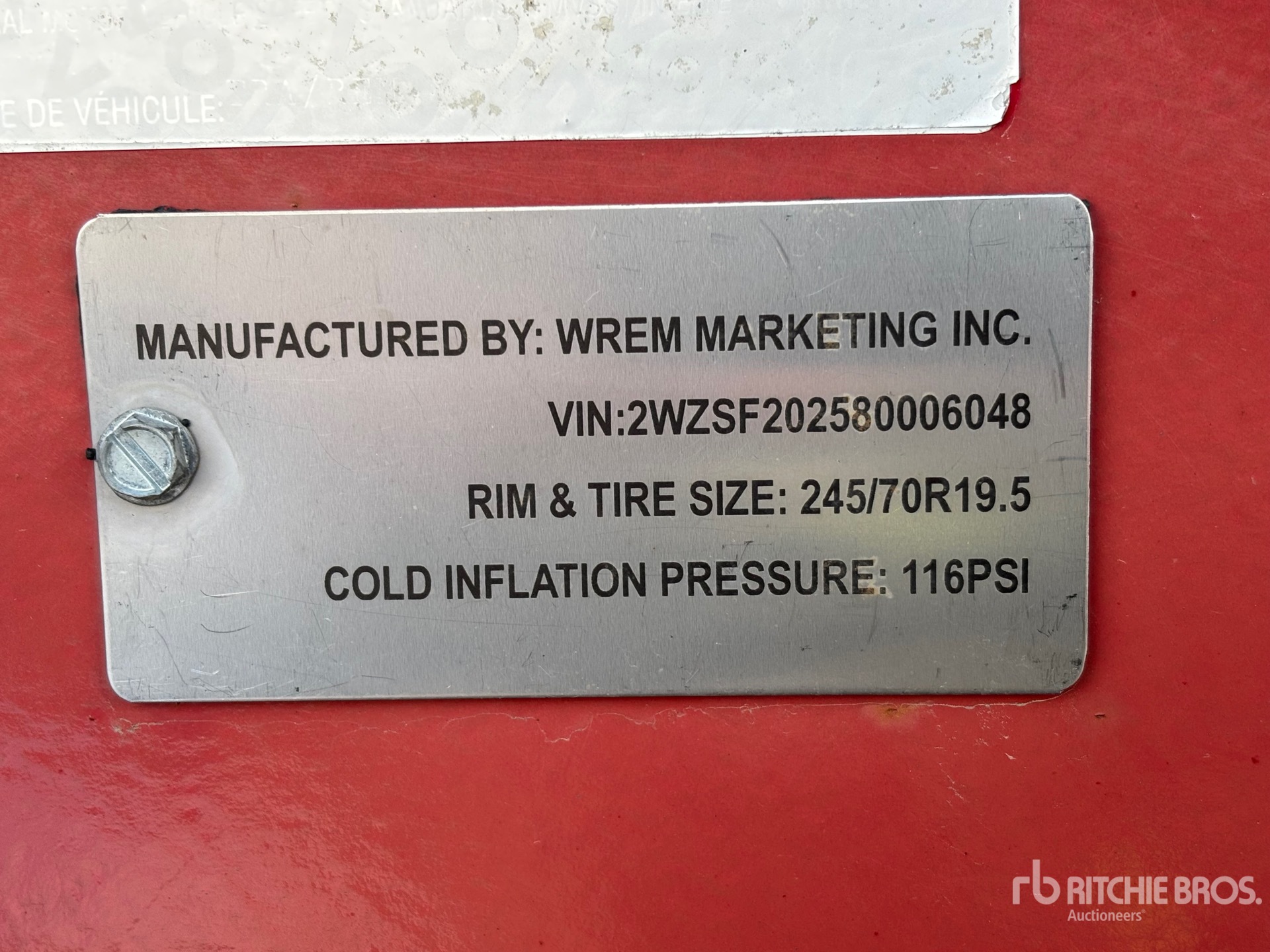 2008 Wrem T/A